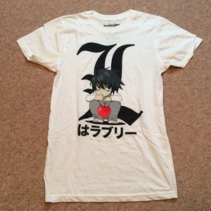 Death note L T-shirt from Hot Topic